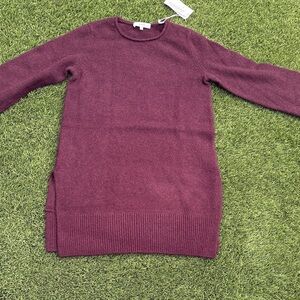 Vince Rich Purple Crew Neck Sweater